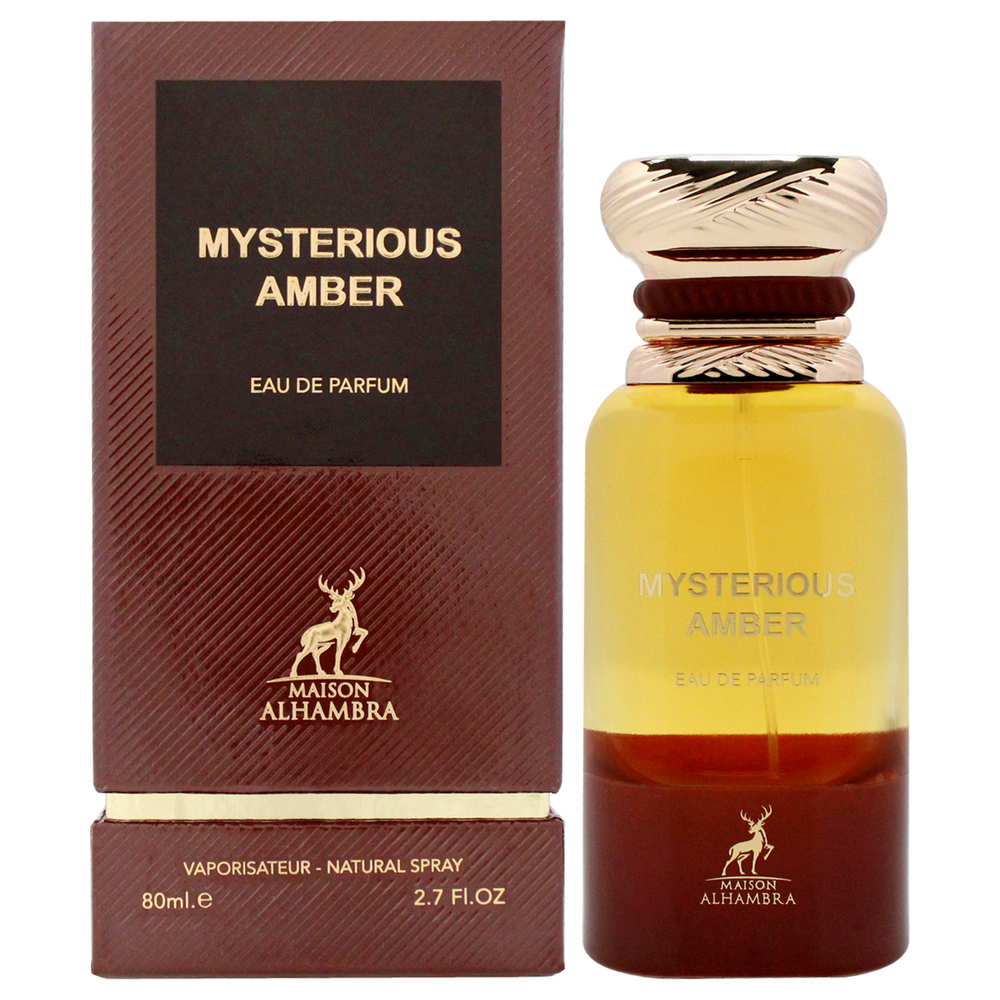 Mysterious Amber by Maison Alhambra for Women - 2.7 oz EDP Spray